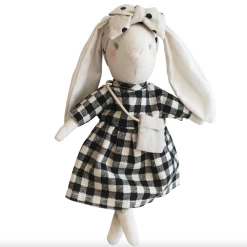 MINI SOFIA BUNNY - BLACK CHECK