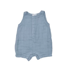 CHAMBRAY SHORTIE ROMPER