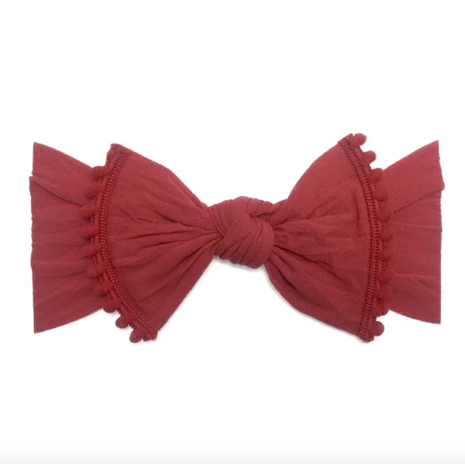 BABY BLING TRIMMED CLASSIC KNOT HEADBAND 5 BABY BLING TRIMMED CLASSIC KNOT HEADBAND - Afbeelding 5