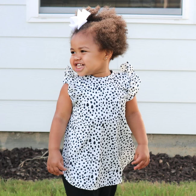 ORGANIC DOT FLUTTER BAPRON 2 ORGANIC DOT FLUTTER BAPRON - Afbeelding 2