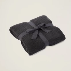 COZYCHIC LITE RIBBED THROW - CARBON