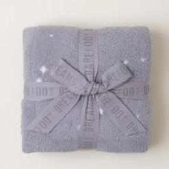 COZYCHIC STARRY BLANKET IN DOVE GRAY