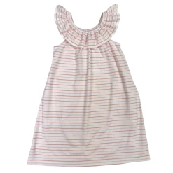 KATE DRESS IN PINK AND RUST