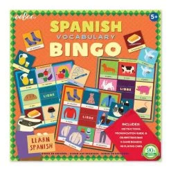Eeboo SPANISH BINGO VOCABULARY