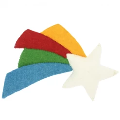 BRIGHT SHOOTING STAR WALL DECORATION