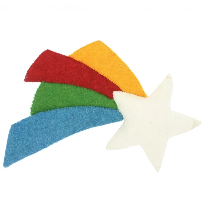 BRIGHT SHOOTING STAR WALL DECORATION 1 BRIGHT SHOOTING STAR WALL DECORATION