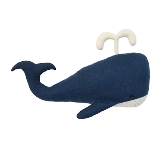 LARGE WHALE WALL MOUNT 2 LARGE WHALE WALL MOUNT - Afbeelding 2