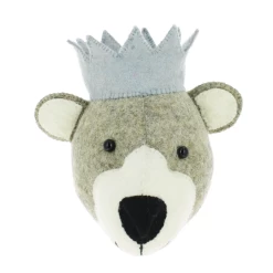 MINI BABY BEAR HEAD WALL MOUNT