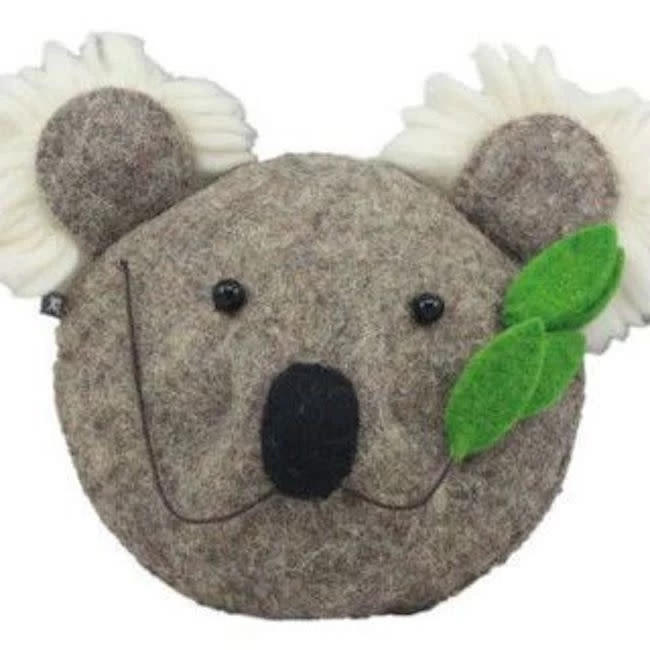 MINI KOALA HEAD WALL HANGING 1 MINI KOALA HEAD WALL HANGING