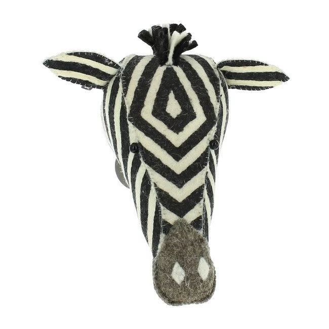 MINI ZEBRA WALL MOUNT HEAD 1 MINI ZEBRA WALL MOUNT HEAD