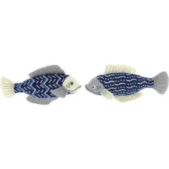 PAIR OF FISH WALL DECOR