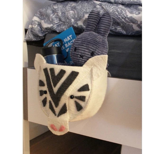 ZEBRA BEDTIME STORAGE POUCH 2 ZEBRA BEDTIME STORAGE POUCH - Afbeelding 2