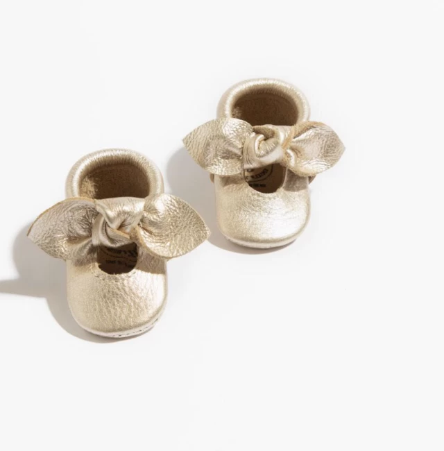 NEWBORN KNOTTED BOW MOCC 2 NEWBORN KNOTTED BOW MOCC - Afbeelding 2