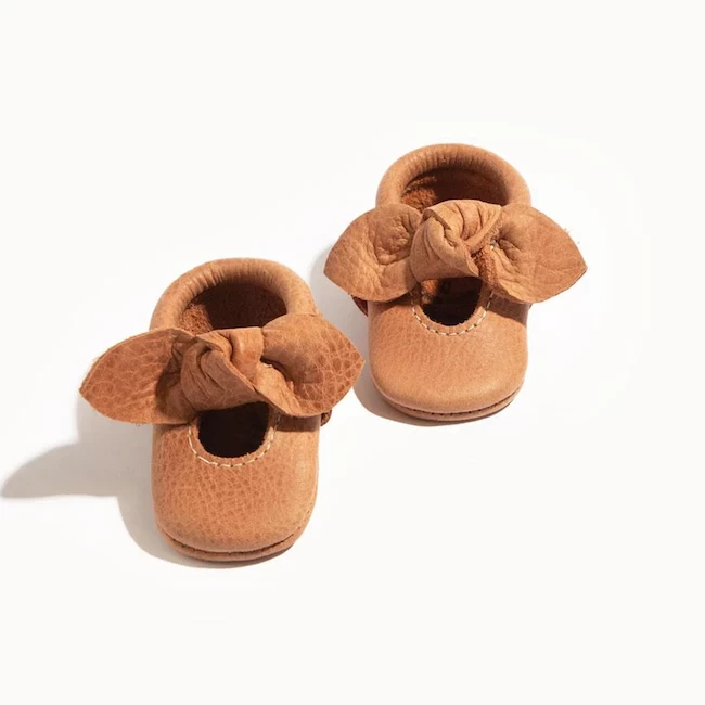 NEWBORN KNOTTED BOW MOCC 3 NEWBORN KNOTTED BOW MOCC - Afbeelding 3