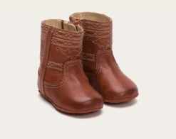 FRYE BABY’S CAMPUS STITCHING HORSE BOOTIE -Babyproducten frye boots frye babys campus stitching horse booti 3
