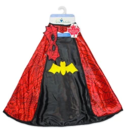 Great Pretenders REVERSIBLE SPIDER/BAT CAPE