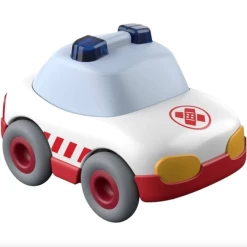 Haba KULLERBU AMBULANCE WITH MOMENTUM MOTOR