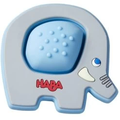 Haba POPPING ELEPHANT SILICONE TEETHING TOY