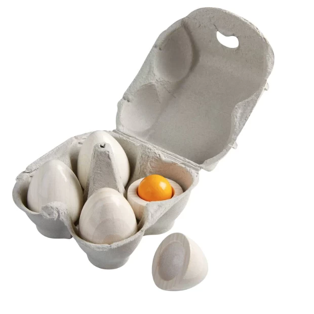 Haba WOODEN EGGS WITH REMOVABLE YOLK 1 Haba WOODEN EGGS WITH REMOVABLE YOLK