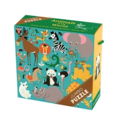 ANIMALS OF THE WORLD JUMBO PUZZLE