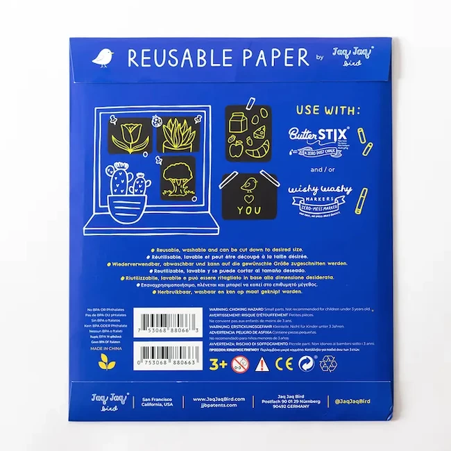 REUSABLE & ERASABLE PAPER 10 PACK 2 REUSABLE & ERASABLE PAPER 10 PACK - Afbeelding 2