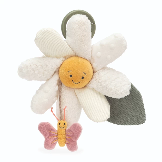 JELLYCAT FLEURY DAISY ACTIVITY TOY 1 JELLYCAT FLEURY DAISY ACTIVITY TOY