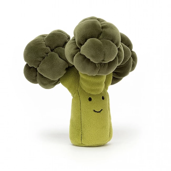 JELLYCAT VIVACIOUS VEGETABLE BROCCOLI 1 JELLYCAT VIVACIOUS VEGETABLE BROCCOLI