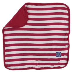 PRINT BAMBOO LOVEY IN CANDY CANE STRIPE
