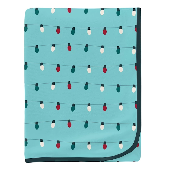 PRINT SWADDLING BLANKET IN ICEBERG HOLIDAY LIGHTS 1 PRINT SWADDLING BLANKET IN ICEBERG HOLIDAY LIGHTS