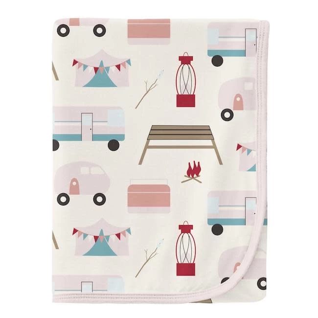 PRINT SWADDLING BLANKET IN NATURAL CAMPING 1 PRINT SWADDLING BLANKET IN NATURAL CAMPING