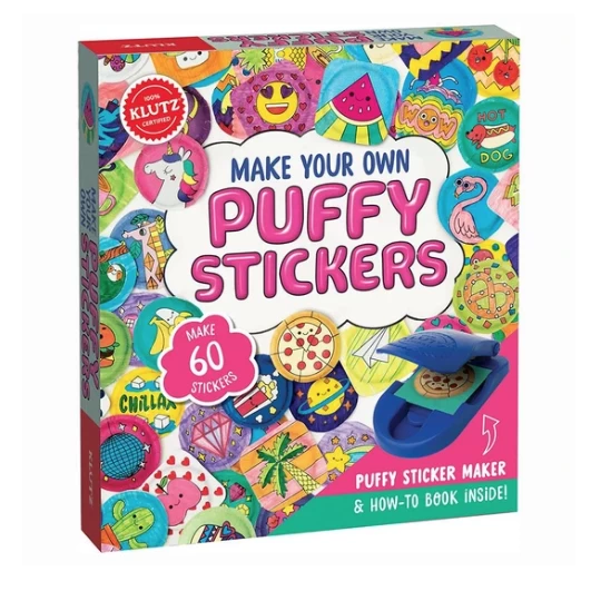 MAKE YOUR OWN PUFFY STICKERS 2 MAKE YOUR OWN PUFFY STICKERS - Afbeelding 2