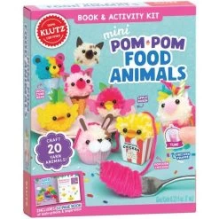 MINI POM-POM FOOD ANIMALS