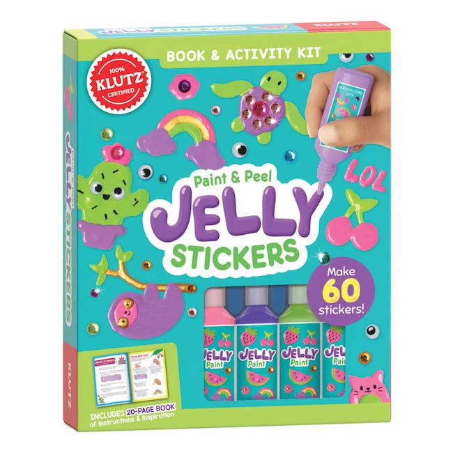 PAINT & PEEL JELLY STICKERS 1 PAINT & PEEL JELLY STICKERS