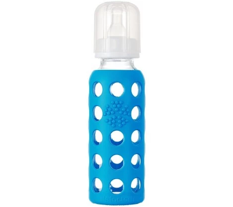 9 OZ BABY BOTTLE WITH SLEEVE- OCEAN 1 9 OZ BABY BOTTLE WITH SLEEVE- OCEAN