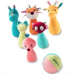 Lilliputiens JUNGLE BOWLING PINS
