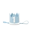 BABY BLUE FELT CROWN