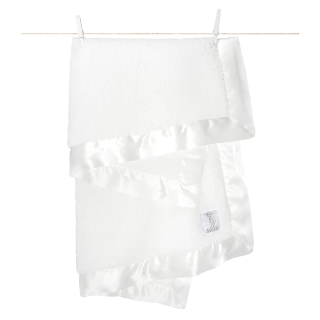 LITTLE GIRAFFE CHENILLE WHITE BABY BLANKET 1 LITTLE GIRAFFE CHENILLE WHITE BABY BLANKET