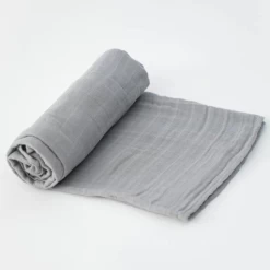 Little Unicorn NICKEL COTTON MUSLIN SWADDLE SINGLE