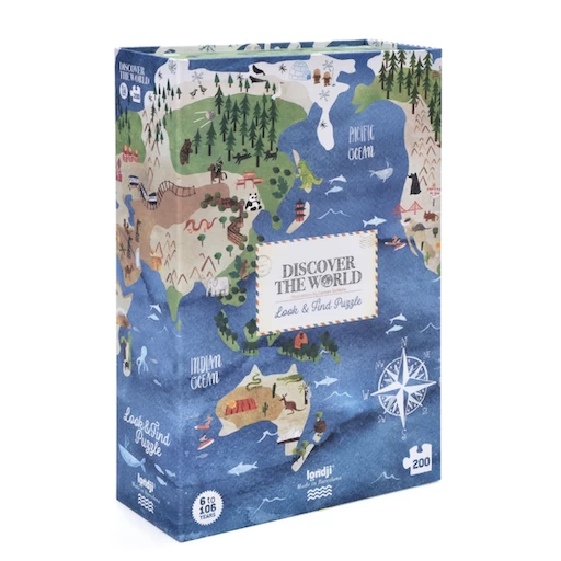 DISCOVER THE WORLD PUZZLE 200 PIECES OBSERVATION 1 DISCOVER THE WORLD PUZZLE 200 PIECES OBSERVATION