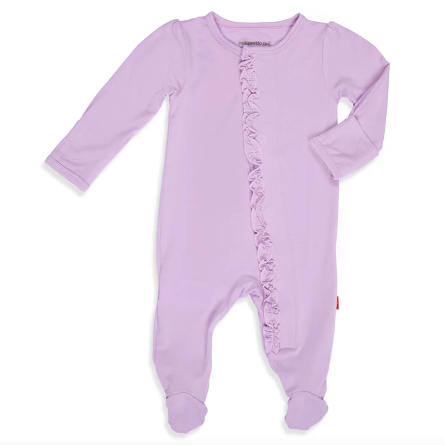 ENCHANTED MODAL MAGNETIC RUFFLE FOOTIE 1 ENCHANTED MODAL MAGNETIC RUFFLE FOOTIE