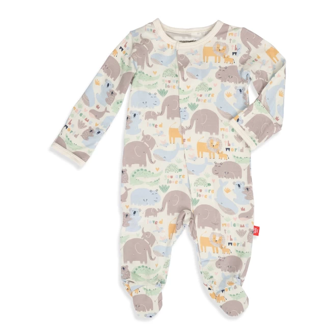 LITTLE LOVIN MODAL MAGNETIC FOOTIE 1 LITTLE LOVIN MODAL MAGNETIC FOOTIE