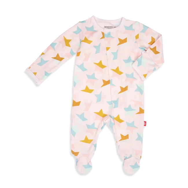 STARSTRUCK PINK MODAL MAGNETIC FOOTIE 1 STARSTRUCK PINK MODAL MAGNETIC FOOTIE