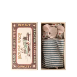 Maileg BIG BROTHER MOUSE IN MATCHBOX 7 Maileg BIG BROTHER MOUSE IN MATCHBOX -Babyproducten maileg big brother mouse in matchbox 3