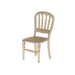 Maileg CHAIR, MOUSE - GOLD -Babyproducten maileg chair mouse gold 2