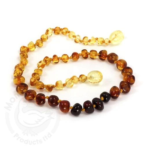 YOUTH AMBER HEALING NECKLACE-BAROQUE RAINBOW 2 YOUTH AMBER HEALING NECKLACE-BAROQUE RAINBOW - Afbeelding 2