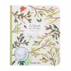 Moulin Roty BOTANIST GARDEN THEME COLORING BOOK AND STICKERS