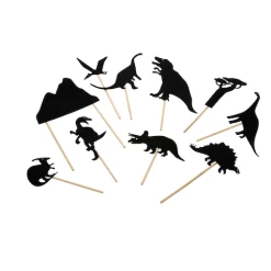Moulin Roty DINOSAUR SHADOW PUPPETS SET