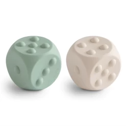 Mushie DICE PRESS TOY 2 PACK