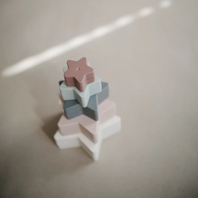 Mushie NESTING STARS TOY 2 Mushie NESTING STARS TOY - Afbeelding 2