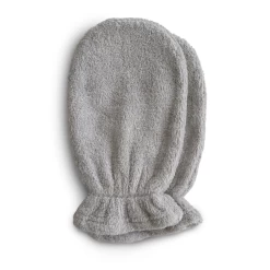 Mushie ORGANIC COTTON BATH MITT 2-PACK